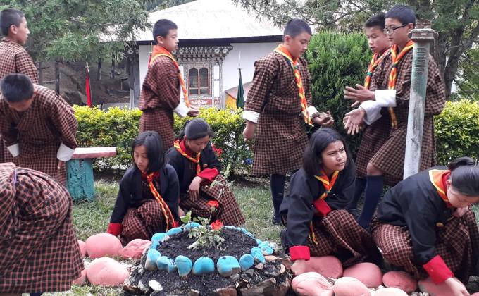 Development of scouts park.