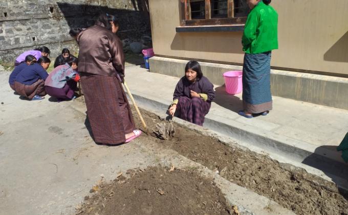 Beautifying School