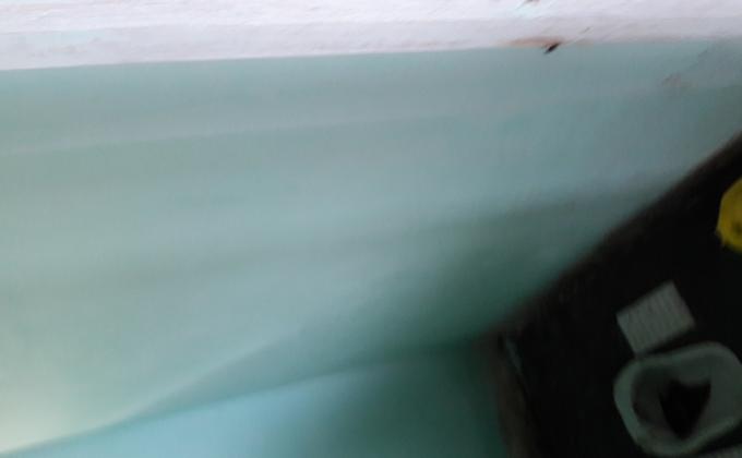 "white washing of class PP Room"