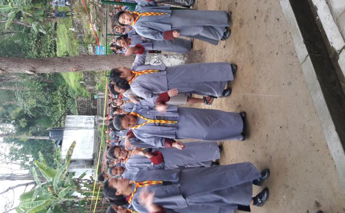 opening ceremony of scout in MCS