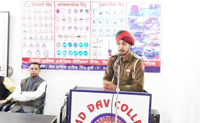 anti drugs,traffic education and moral education seminar by sri muktsar sahib police department (india)