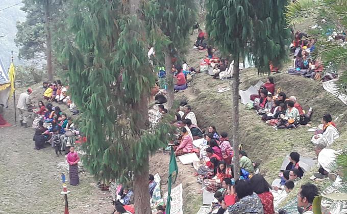 engagement of scouts during Zhemgang Tshechu for waste management and partnership.