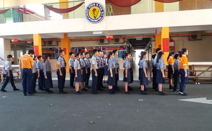Latihan Kawad Asas Pengakap