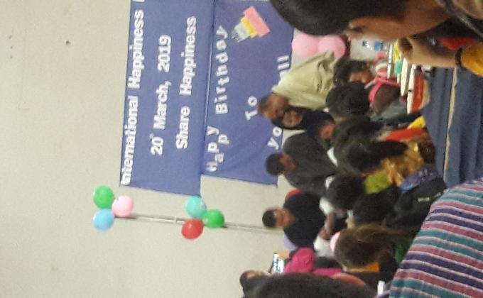 "celebrated world happiness day"