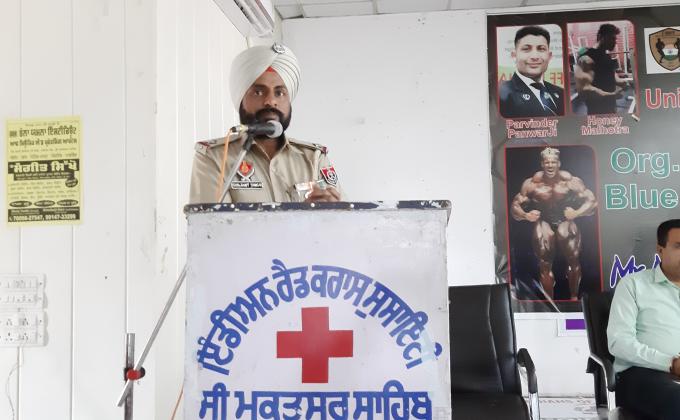 anti drugs,traffic education and moral education seminar by sri muktsar sahib police department punjab india 