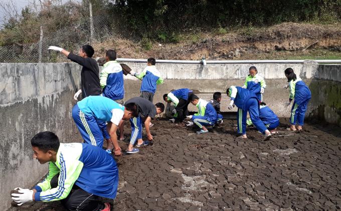 Engagement of scouts in voluntary work