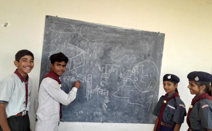 Water conservation Day 2019 (Jal Shanrakshan Diwas) rally