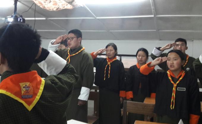 Court of Honour at Nima High school 