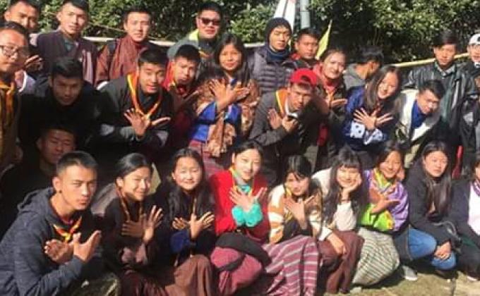 Volunteer work at Cheri Monastery, Thimphu 