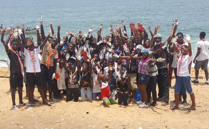 earth hour 2019 : SCOUTS DE LA COTE D'IVOIRE, ENGAGE