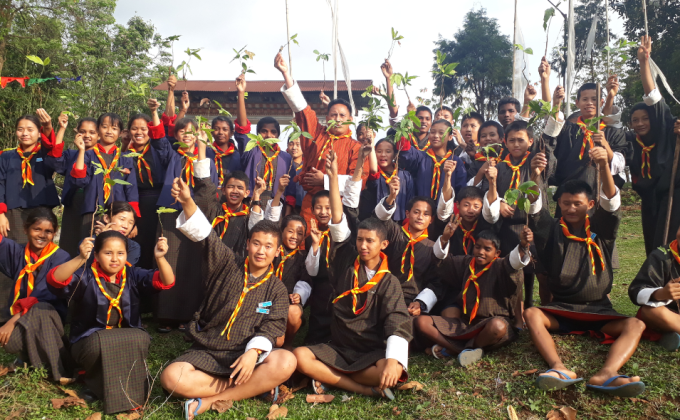 OBSERVED APRIL FOOL DAY BY PLANTING TREES