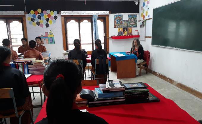 Messenger of peace for mindfulness 