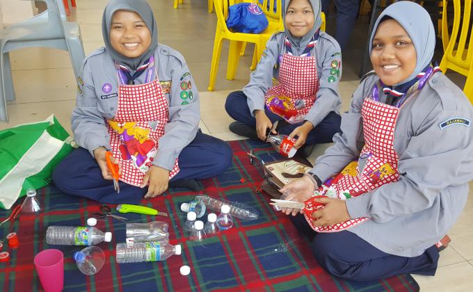 Sukaria kraf tangan botol
