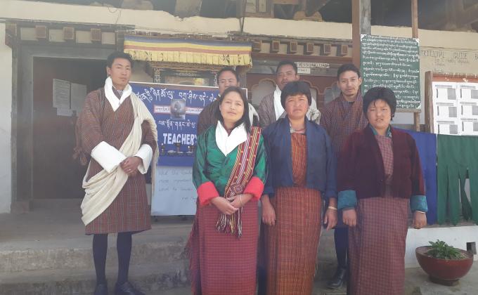 Celebtating Teacher's day 2019