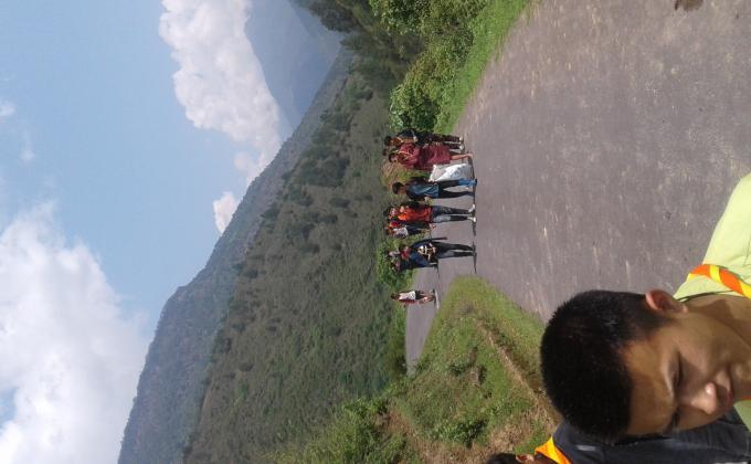 cleaning campaign along Gangzur road for community service 