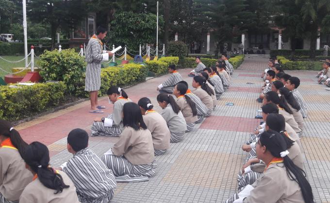 Scouting Values to the Nazhoen Scouts 