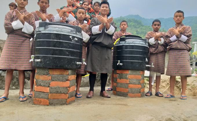 JLSS scouts establishes water reservoirs 