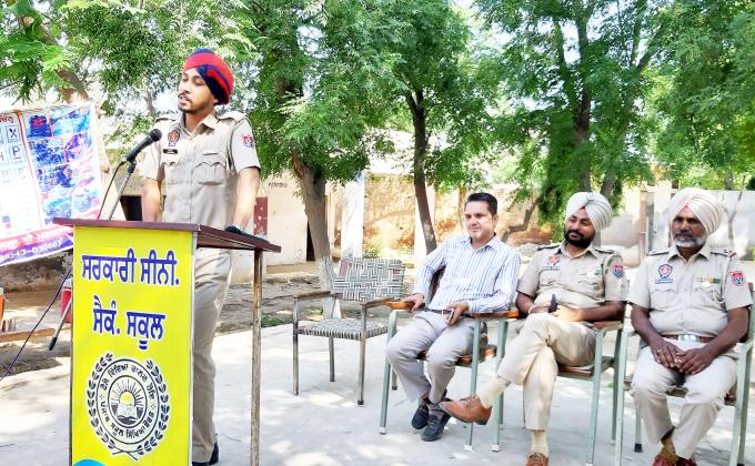 anti drugs,traffic education and moral education seminar by sri muktsar sahib police department punjab india 