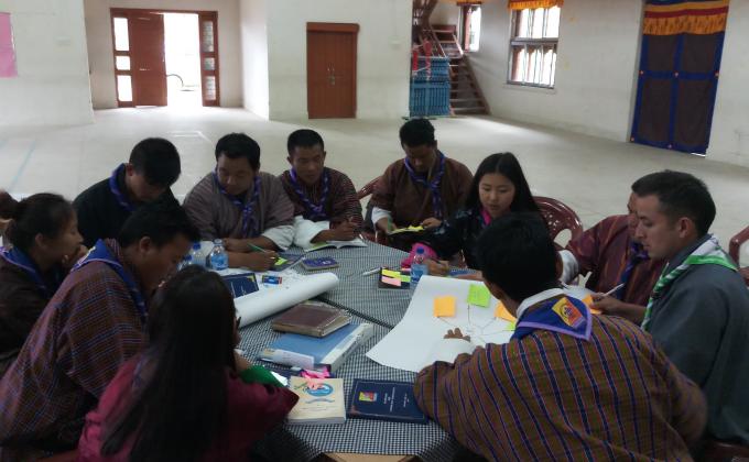 Commumity Based Scouts revamped in Bhutan