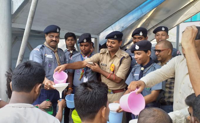 निशुल्क जल सेवा शिविर 