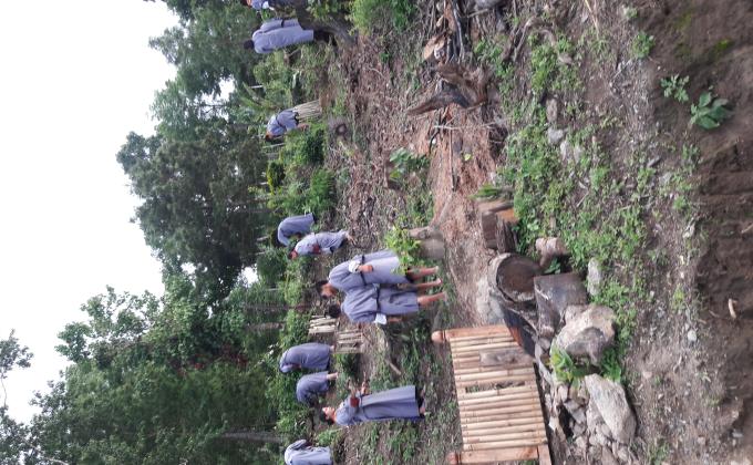 "We love nature and we take care of it daily", with above statement made b