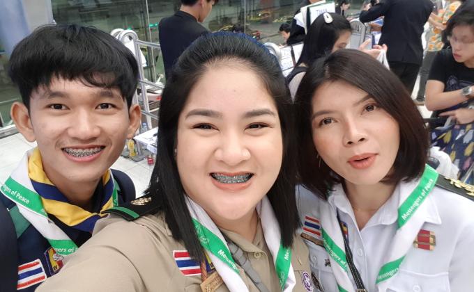 ต้อนรับคณะลูกเสือผู้นำสันติภาพ เพื่อมาประชุม 5th APR MoP NSO Coordinators Meet