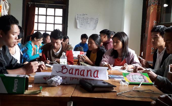 Students' discussion on topic