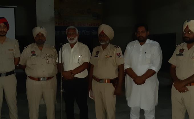 anti drugs,traffic education and moral education seminar by sri muktsar sahib police department punjab india 