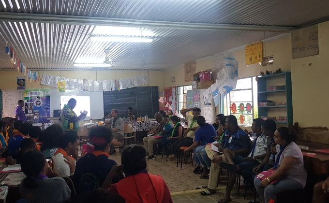 CAMP FIRE AT QALITU PUBLIC SCHOOL