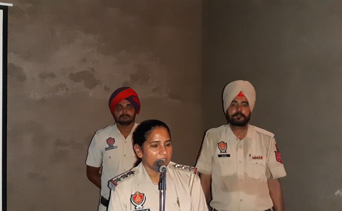 anti drugs,traffic education and moral education seminar by sri muktsar sahib police department punjab india