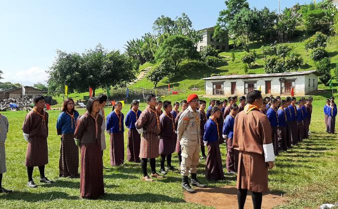 Nazhoen scout camping