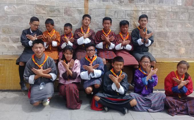 Helping Hand in Mass Serving at Mega Devotion at Buddha Point