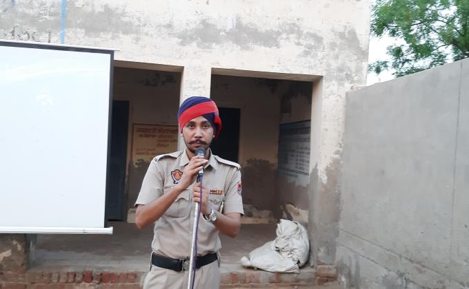 anti drugs,traffic education and moral education seminar by sri muktsar sahib police department punjab india