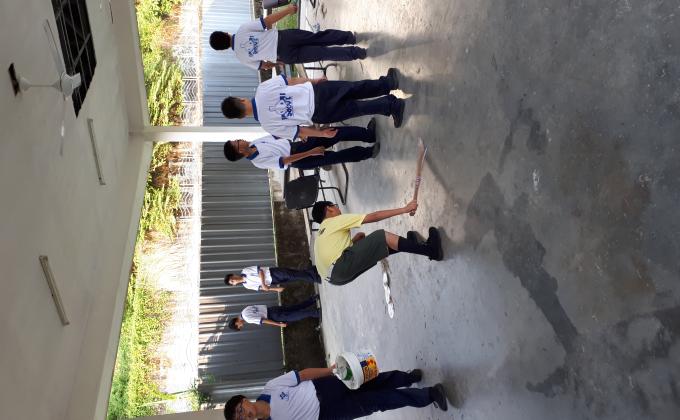 11th George Town (South) Scout Troop Weekly Activity(Maintenance and clean up)
