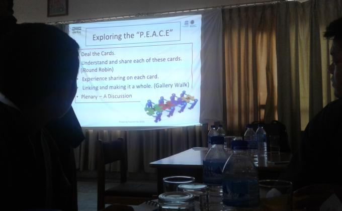 Workshop on Global citizenship education