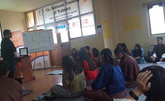 12th national training of trainer of YPEER