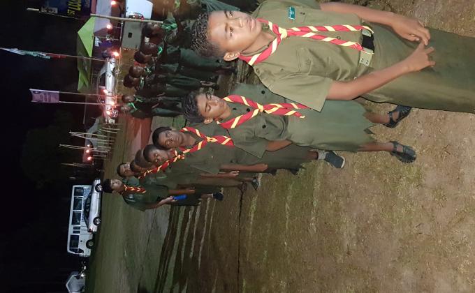 DISTRICT SCOUT RALLY (TROOP CALL) -  LOLOLO PUBLIC SCHOOL