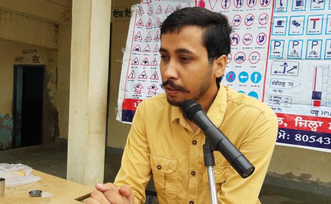 anti drugs,traffic education and moral education seminar by sri muktsar sahib police department punjab india