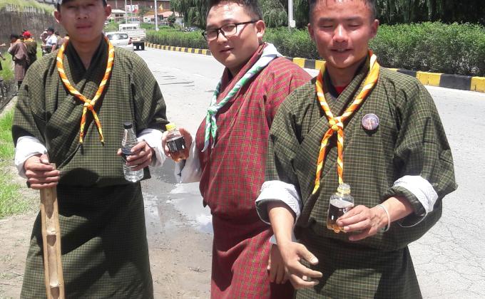 Volunteered to prepare for the visit of Indian Prime Minister on 17th August-2019