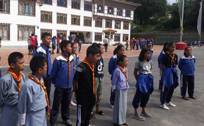 Training for Scouts(Class PP-8)