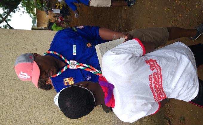 Renovating a local village's sanitary facilities 