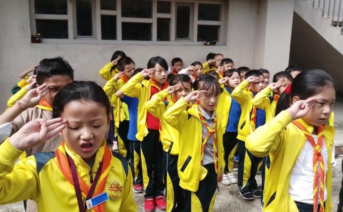 Value Education session to Nachung Scouts