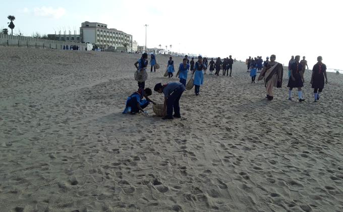 world cleanup day Launching programme