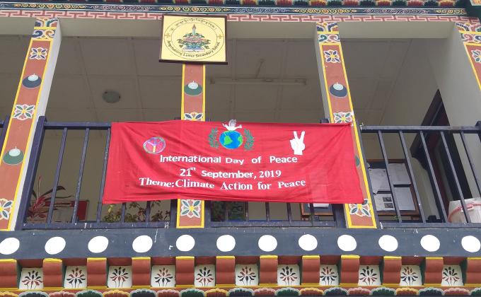 Jangchubling LSS observes IDOP organized and coordinated by scout leaders of the school