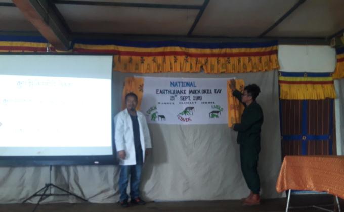 National Earthquake mock Drill Day