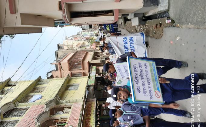 International peace day SAY NO TO PLASTIC