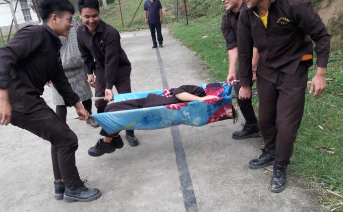Emergency mock drill