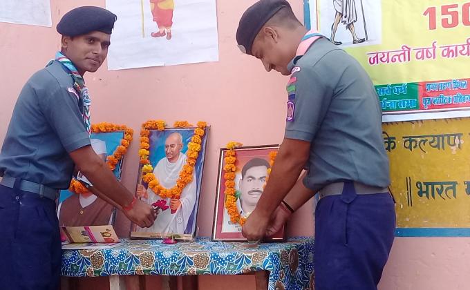 celebrate gandhi jaynti
