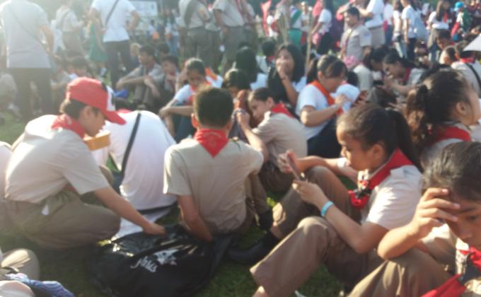 Scouting Month Celebration and Cleanup drive
