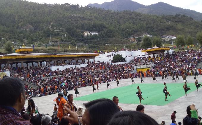 Crowd Patrolling at National Festival